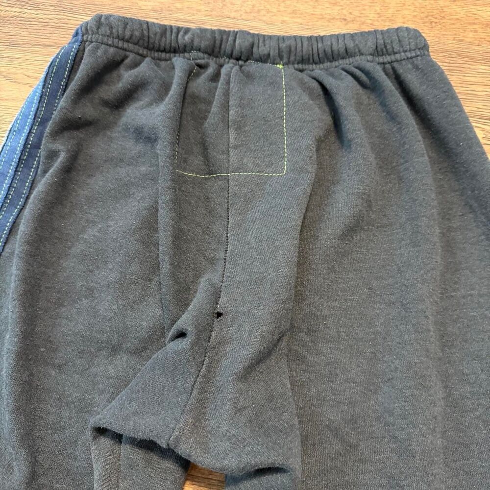 Aviator Nation Charcoal Gray Blue 5-Stripe Jogger Sweatpants Women's Size Small - Picture 6 of 6